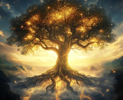 Yggdrasil nordische Mythologie