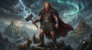 Thor war der Gott des Donners in der nordischen Mythologie
