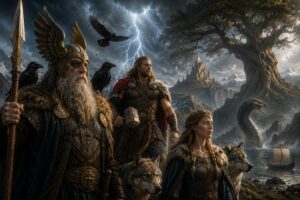 Nordische Mythologie und nordische Götter