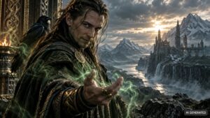 Loki ist der listige Gott der Täuschung