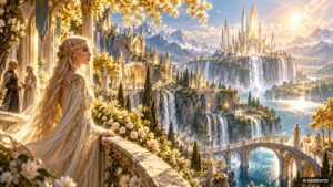 Alfheim war die Heimat der Lichtalben in der nordischen Mythologie