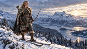 Skadi war die nordische Göttin der Jagd