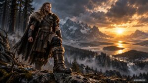 Vidar war der stille Gott der Rache in der nordischen Mythologie